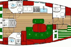 Oceanis423_plan