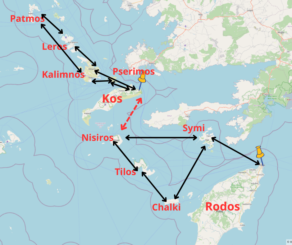 Rodos, Kos, Dodekanez